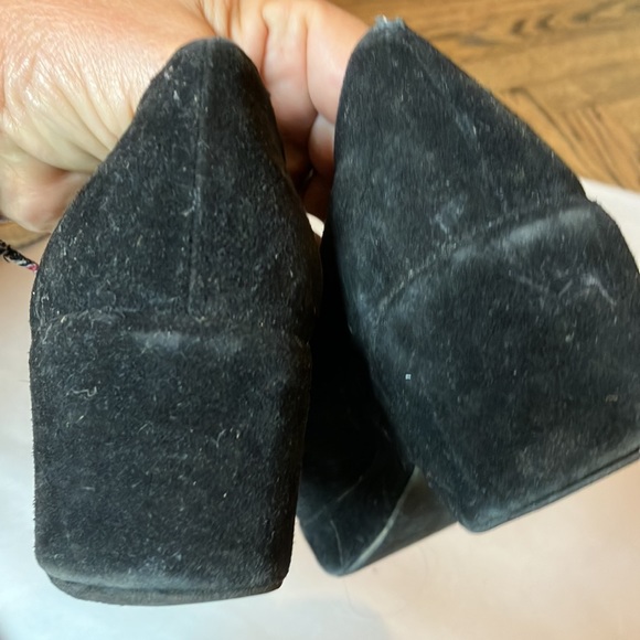 Vintage Robert clegerie espace suede wedge platforms 8 - Picture 6 of 9
